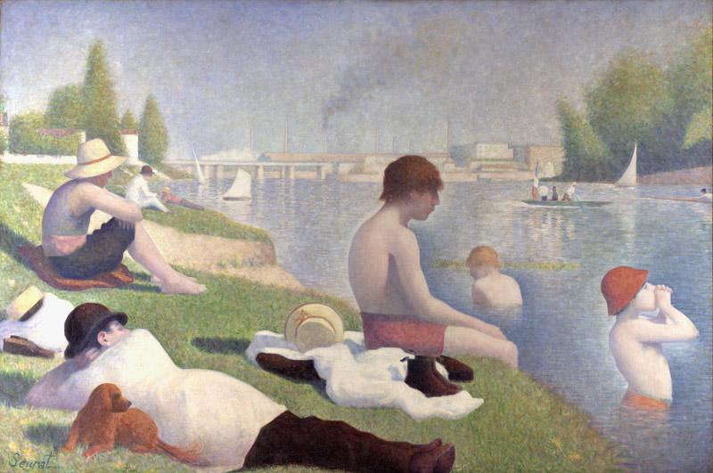 Georges Seurat Bathers at Asnieres (mk09)